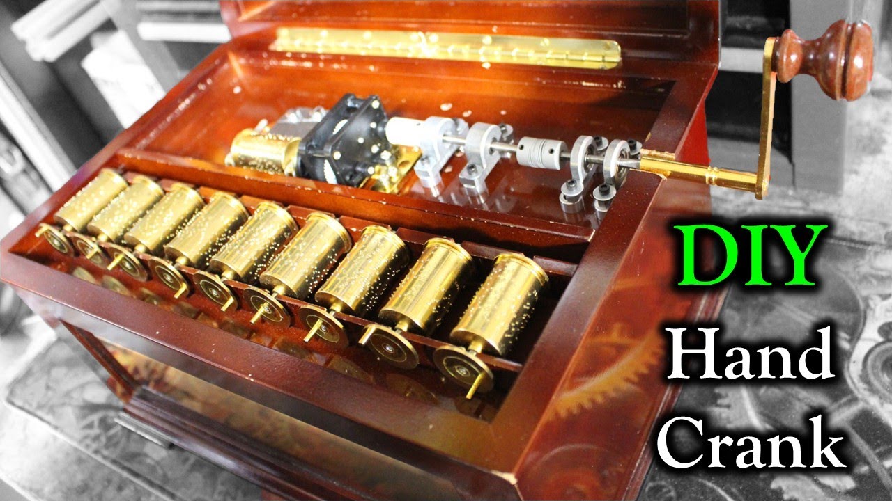 Мод музыкальной шкатулки: от электропривода до ручного привода