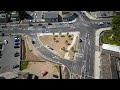 Drone of howard civil engineering greengates junction in bradford by footprint photography