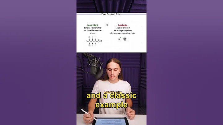 Quick Review on Covalent Bonds vs Ionic Bonds #organicchemistry