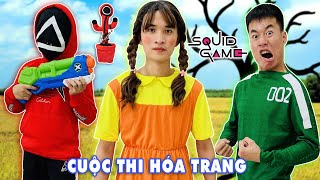 Cuộc Thi Hóa Trang Nhân Vật Squid Game Đồ Tự Chế Vs Có Sẵn... Su Hào Làm Búp Bê Cười Xỉu!!!