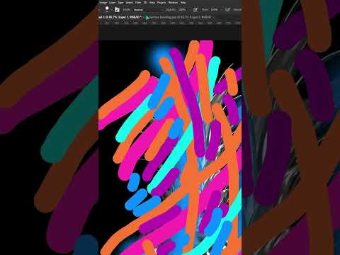 How to Make Unique Wallpapers in Photoshop #photoshop #shorts