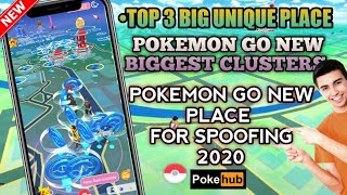 POKEMON GO TOP 3 BIGGEST CLUSTERS || HIDDEN PLACES || POKEMON GO BEST AND NEW PLACES FOR SPOOFING || screenshot 5