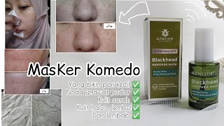 TERBARU | AZARINE BLACKHEAD REMOVER MASK | ANGKAT KOMEDO DAN BIKIN PORI MENGECIL, WAJAH CERAH HALUS