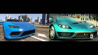 Burnout Paradise trailer in GTA 5 (comparison version)