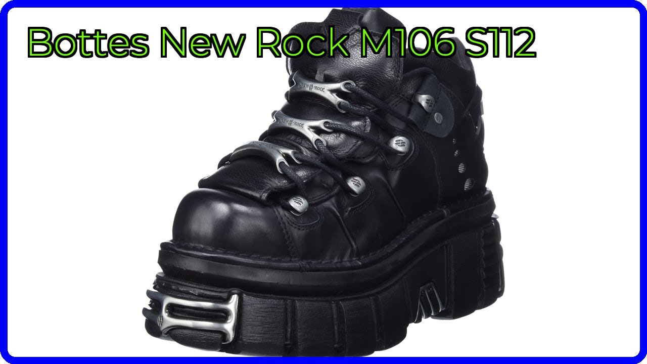 AVIS (2026): Bottes New Rock M106 S112. DÉTAILS ESSENTIELS - YouTube