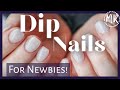 Dip Powder Nails FOR NEWBIES | Step-by-step Tutorial | Salon quality nails from HOME