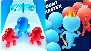 Count master 3d Vs Join clash 3d 🔮🔵Max All Levels New Update Walkthrough Android iOSBB56