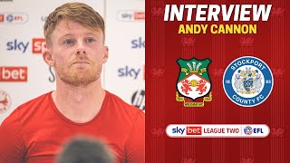 INTERVIEW | Andy Cannon after Stockport County