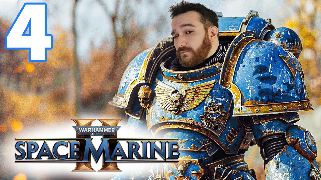 Warhammer 40K Space Marine 2 - Part 4: Hellbrute Boss Fight & Brutal ...