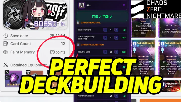 The Ultimate Save Data Guide w/ Save Data Calculator!!!【Chaos Zero Nightmare】