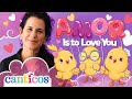 Susie Jaramillo reads Amor, a bilingual lift-the-flap book on love.