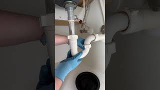 Unclog your sink in seconds! #shorts #lifehacks
