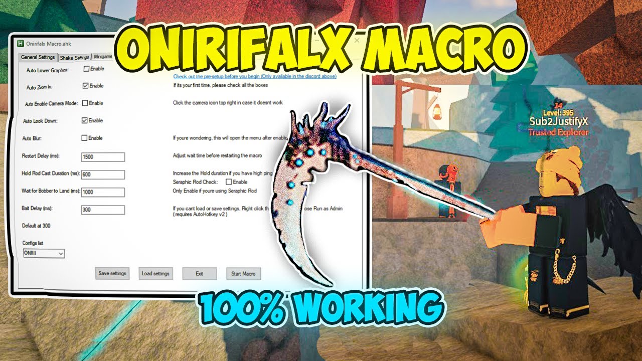 *ЛУЧШИЙ* Макро-приманка Onirifalx Rod для ловли рыбы (100% РАБОЧИЙ) | Как использовать макро-прим...