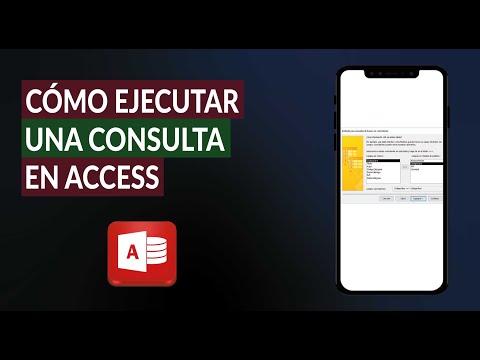 Cómo Crear, Modificar o Ejecutar una Consulta en Access paso a paso