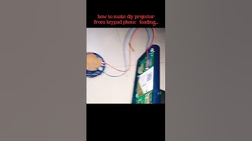 How To Make DIY Projector  from Old Keypad Phone 🔥🔥|#trending #viral #reuseidea #shots