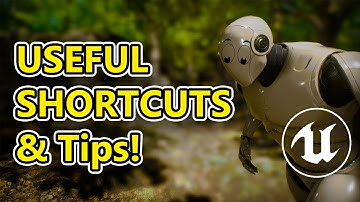 Useful SHORTCUTS & Tips For UNREAL ENGINE 5  👉 That You Need To Know