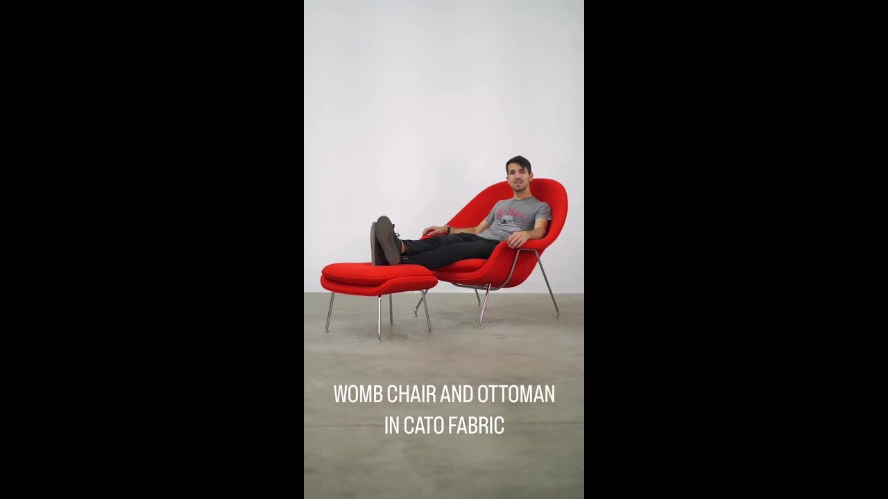 Womb Chair and Ottoman by Eero Saarinen