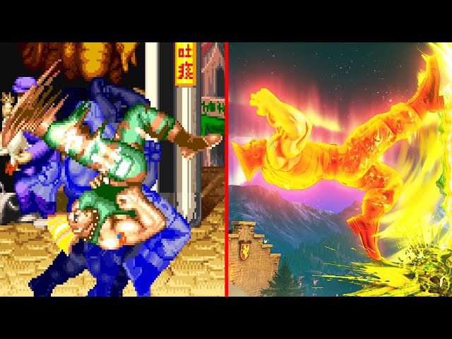 Street Fighter 2 Guile Combo Standing Flash Somersault Kick with Gamepad  and Commentary SF 2 