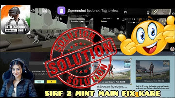 Bgmi 26 Mb Update Glitch Problem 101% Solution Fix || Bgmi black screen problem solve || Pubg 26 Mb