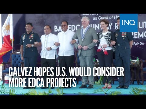 Galvez hopes US would consider more Edca projects