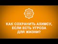 Как сохранить ахимсу если есть угроза для жизни