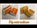 Diy miniature suitcase bag from matchbox | Mini suitcase bag for dollhouse | Art & Craftopedia