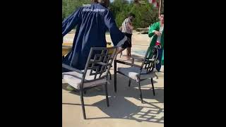 WWE Moves During A Church Service At The Pool