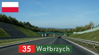 Poland: DK35 in Wałbrzych