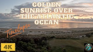 4K Golden Sunrise Time Lapse Over the Atlantic - Calming Music. Ocean Wave Sounds | Copyright Free by Howie Grapek's Adventures 51 views 3 months ago 1 minute, 41 seconds