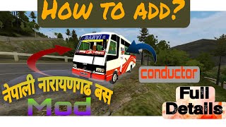 How To Add Nepali Mini Bus Mod In Bus Simulator Indonesia. Full Details Review. Bussid. screenshot 2