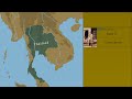 The history of thailand every year
