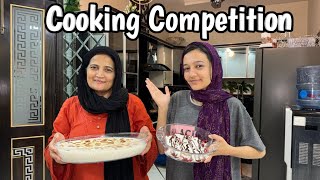 Cooking Challenge mai kon jeeta ? Mommy vs Rabia | Rabia Faisal | Sistrology