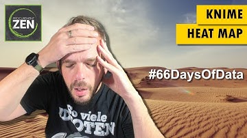 KNIME Heat Map - Day 42 - 66 Days of Data