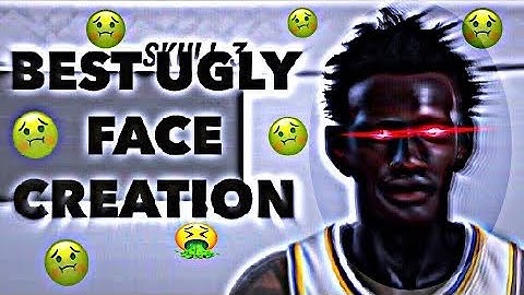 2K20 FACE CREATION TO LOOK LIKE A SNAGGER🦍🤮