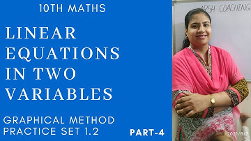 #linearequationsintwovariables Linear Equations in Two Variables Maharashtra Board 10th Maths