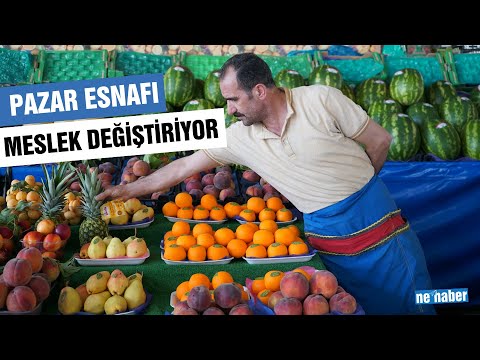 Pazar Esnafı Meslek Değiştiriyor