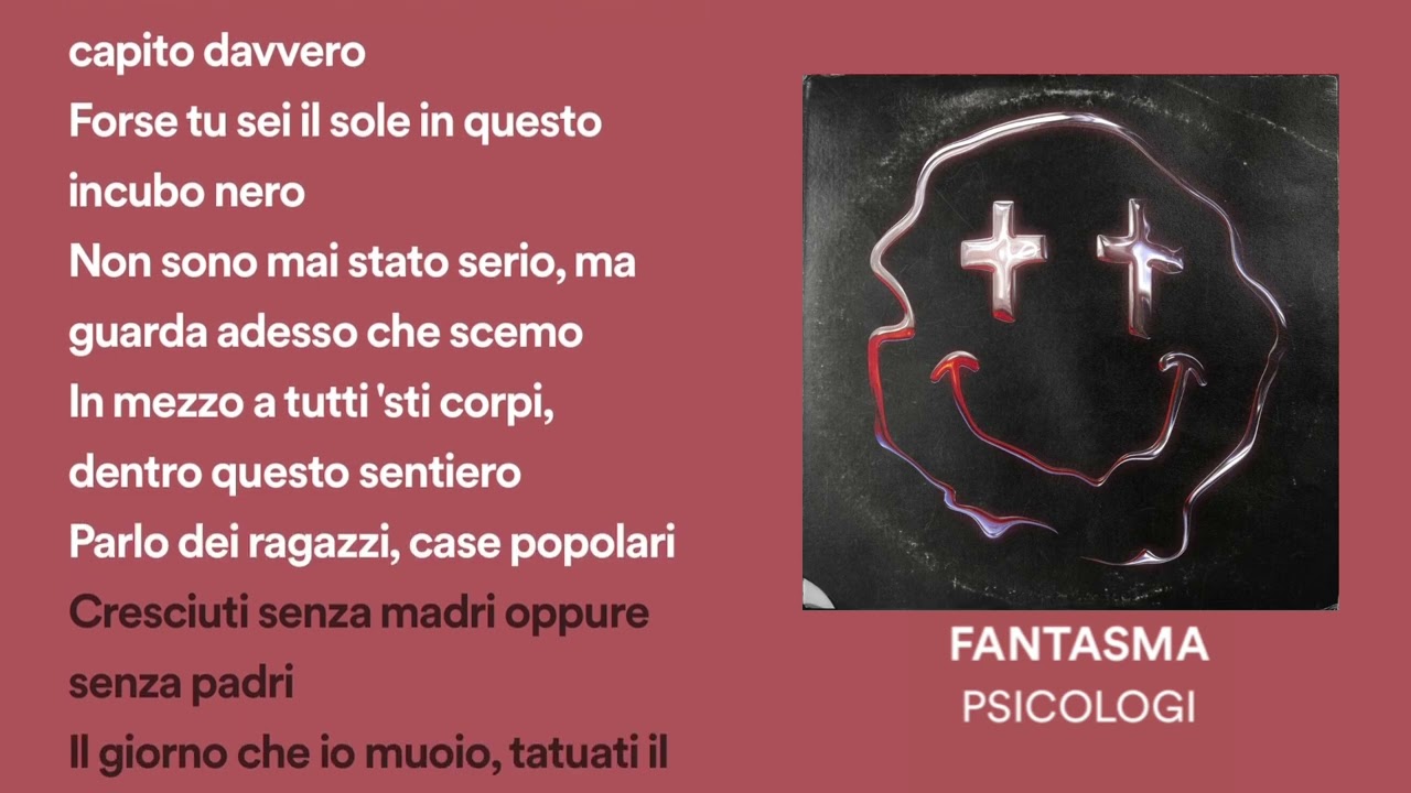 fantasma testo -psicologi