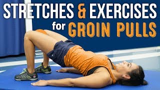 Stretches \& Exercises for Groin Pulls (Adductor Strain)