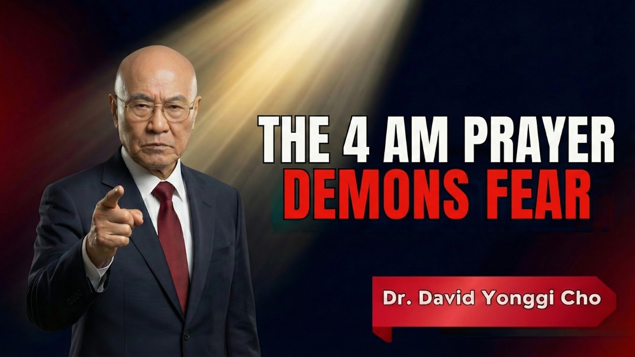 The 4 AM Spiritual Warfare Prayer That Demons Fear Most | DR. David Yongi Cho