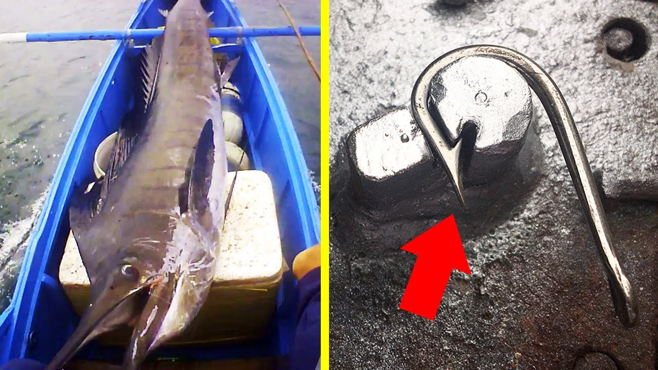 How to Make Stainless Fishing Hooks from Welding Rod for Marlin