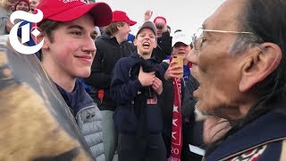 A of Teenagers and a Native American Man Went Viral. Here’s What Happened. | NYT News