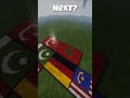 Day 20: Creating Morocco Flag in Minecraft 🇲🇦