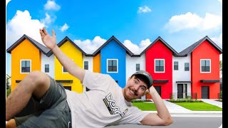 Mr Beast Built 100 Houses And Gave Them Away!