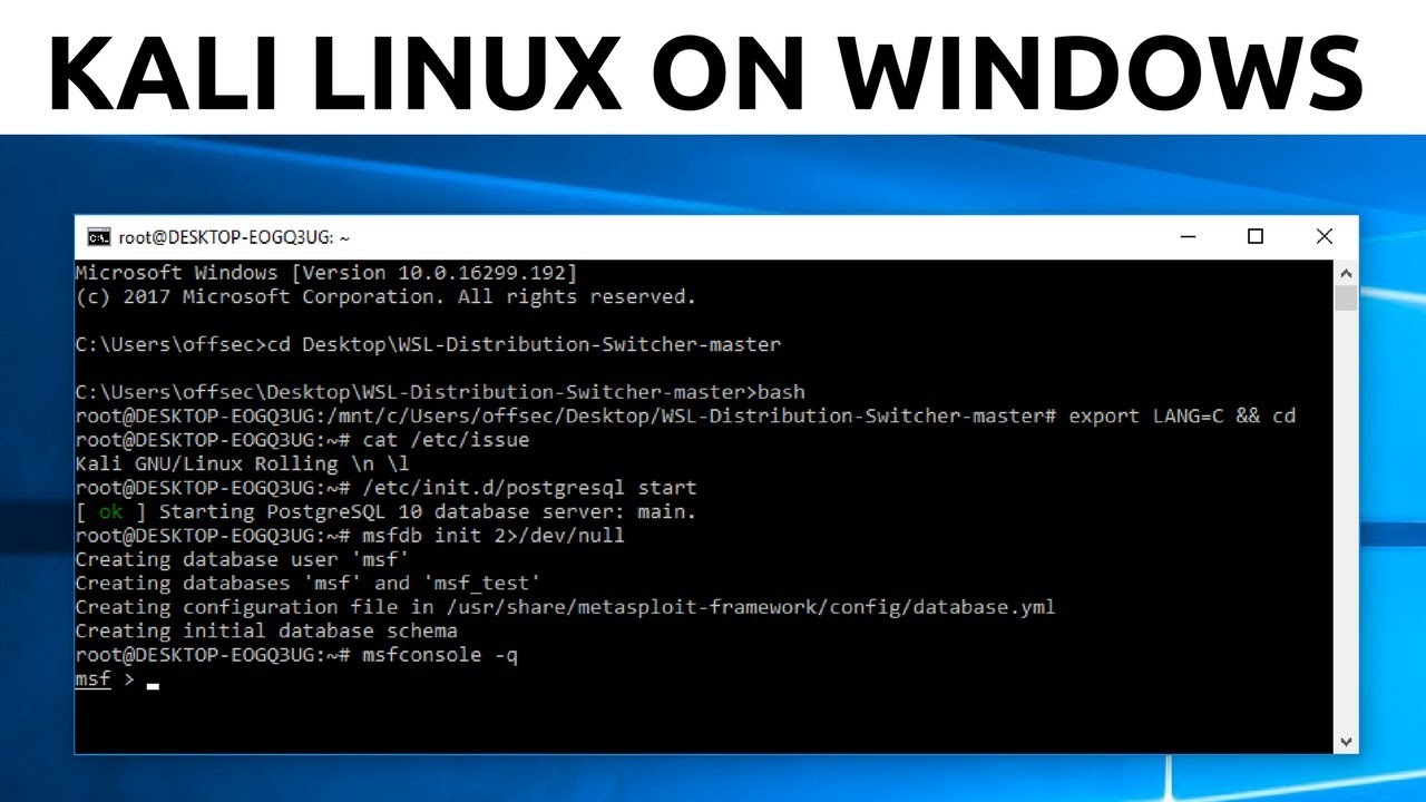 linux emulator on windows 10