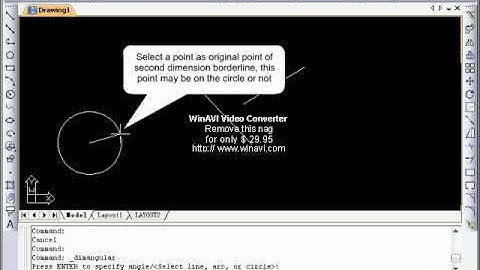Zwcad Tutorial dimangular