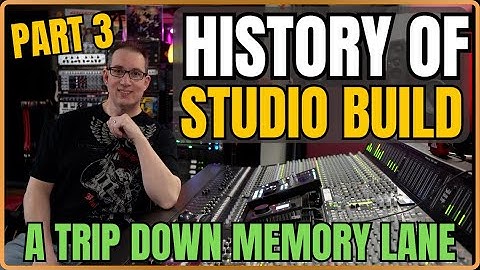 Building an Analog Mixing Studio |Studio Build History | Part 3