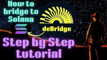 How to BRIDGE to Solana - SAFE, FAST and EASY - with deBridge