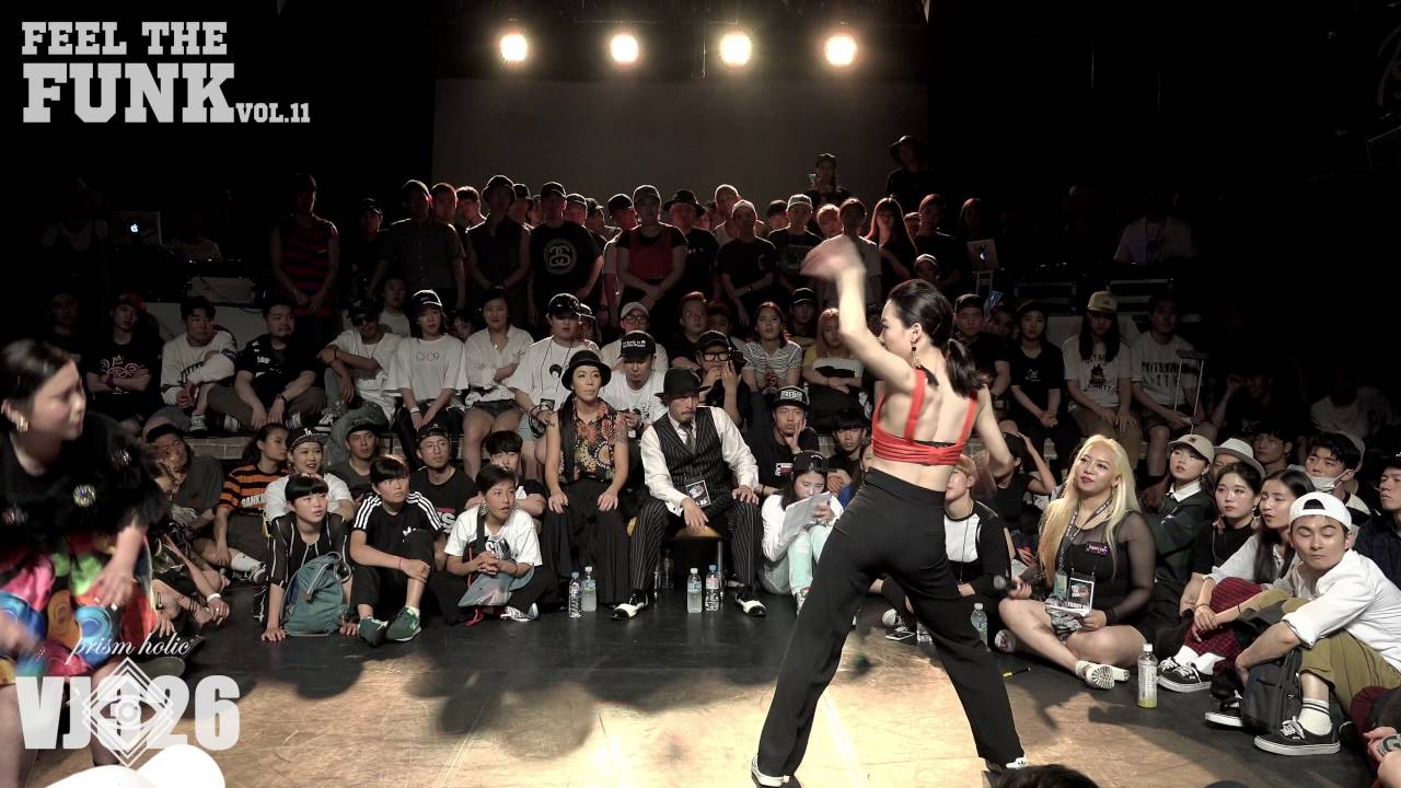feel the funk vol.11 Waacking side quarter final Uzuki vs Peanut (왁킹사이드 8강 우즈키 vs 피넛)