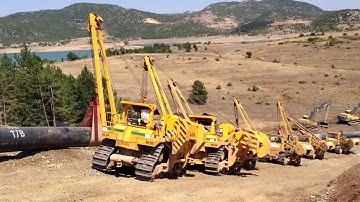 Lowering pipeline albania project 48"