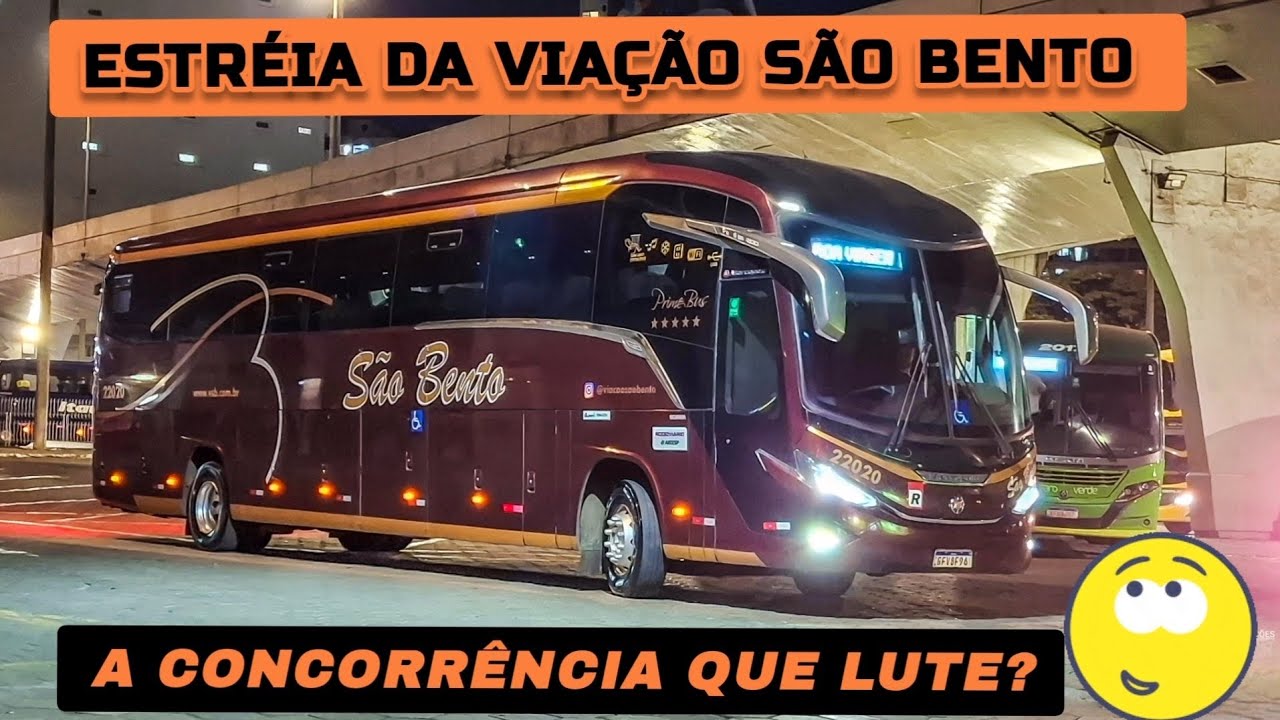 SE TEM NOVIDADE EM BH!! ESTRÉIA DA VIAÇÃO SÃO BENTO